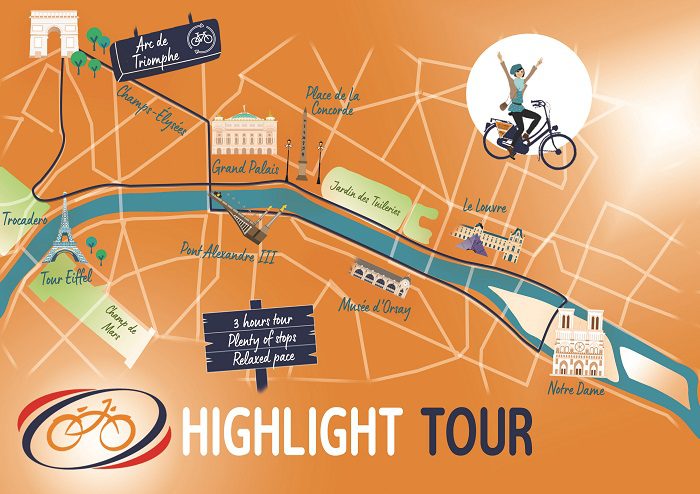 Highlight tour itinerary